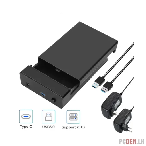 USB 3.5 Desktop SATA Hard Disk Drive Enclosure