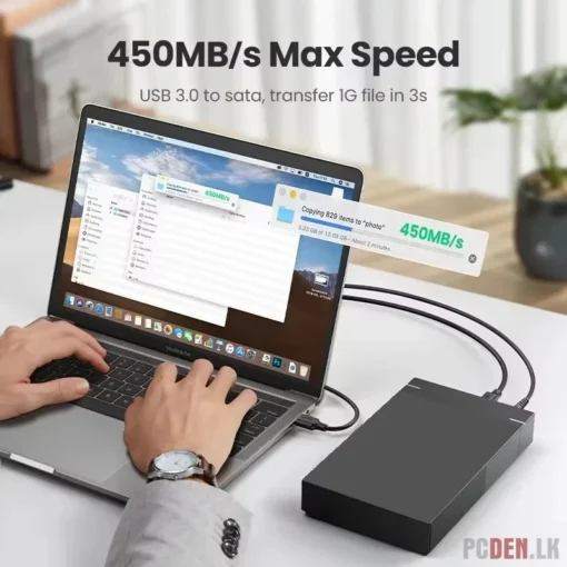 USB 3.5 Desktop SATA Hard Disk Drive Enclosure