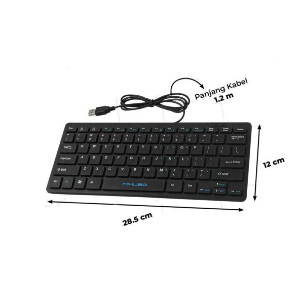 02-3 MIKUSO KB-001U Mini Keyboard