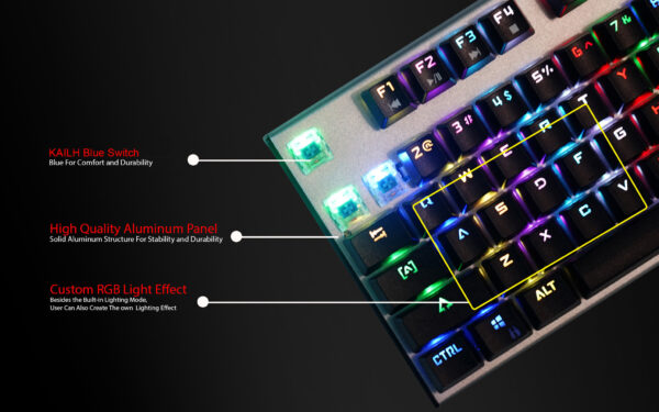 Imperion Mech 7 RGB MECHANICAL Keyboard